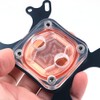 CENPEK CPU Water Cooler G1/4, 50mm Copper Base Universal CPU