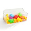 Bath Toy Storage Holder for Bathtub 1pcs, Large Capacity Clear