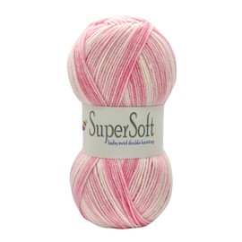 Jarol Super Soft Baby Swirl DK 100g Yarn (Raspberry Swirl 1295)
