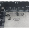 DH Gun Metal Gray Deep Pocket Clip W/Filler Tab For