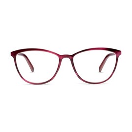 Peepers by PeeperSpecs Women's Bengal Cat Eye Reading Glasses, Magenta Horn, 1.50 + 1.5