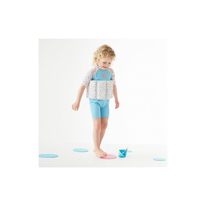 Splash About Kids' UV Sun Protection Floatsuit, Flora Bimbi, 2-4