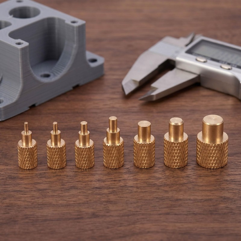 7PCS Heat Set Insert Tips Soldering Iron Tips with Adapter,
