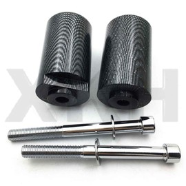 SMT-No Cut Frame Slider Protector Compatible With 2002 2003 Kawasaki Zx9R Zx-9R Zx 9R Carbon [B075VMZRXV]