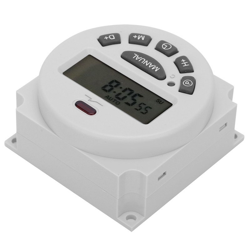 CN101A L701‑12V Digital Time Switch LCD Congenerous Micro‑Computer Electron Timer