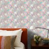 IOHEFY Rainbow Feather Wallpaper Peel and Stick 17.7" x 118.1"
