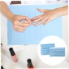 Ipetboom 125 Pcs Disposable Manicure Pad Nail Mat Durable Protective