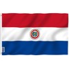 Anley Fly Breeze 3x5 Feet Paraguay Flag - Vivid Color