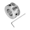 sourcing map Single Groove Pulley 16 mm Fixed Bore 30