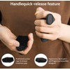 AurolaGlow Gym Training Grip - Anti-Slip Rubber Gym Hand Grips