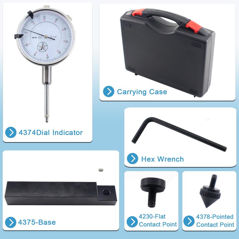 6434 Sleeve Height and Counter Bore Gauge Compatible with All