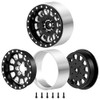 MORLORDY 1.3 Beadlock Wheels 4Pcs CNC Aluminium Beadlock Rims for