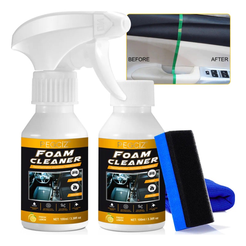 Limpiador Multiusos Elimina Manchas, Asientos Auto, Hogar