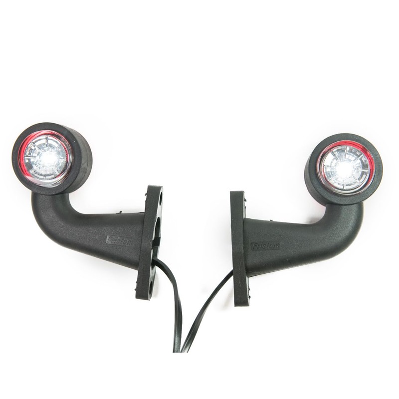 2 x LED Rubber Side Light 12 V 24 V