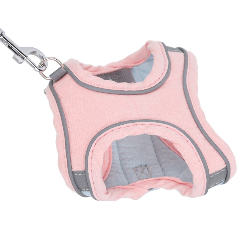 Cat Vest Harnesses and Leash Color Blocked Reflective Adjustable Escape