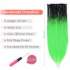 Kraler 24" Thick Dreadlock Extensions, 20 Strands 1cm Width SE