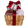 accentra Cherry Spa Gift Set in Seagrass Basket, Bath Set