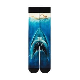 Calcetines para niños, adolescentes y adultos, impresión 3D de media tripulación, para hombres, mujeres, niños, niñas, jóvenes, niños, divertidos, novedosos más de 70 diseños, Sharks, 10-18 años