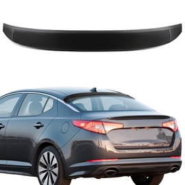 SCITOO ABS Spoiler for 2011-2015 for Kia Optima Trunk Spoiler Roof Lip Kit, Rear Spoiler Wing, Car Rear Spoiler Exterior Rear Spoiler Kit (Matte Black)