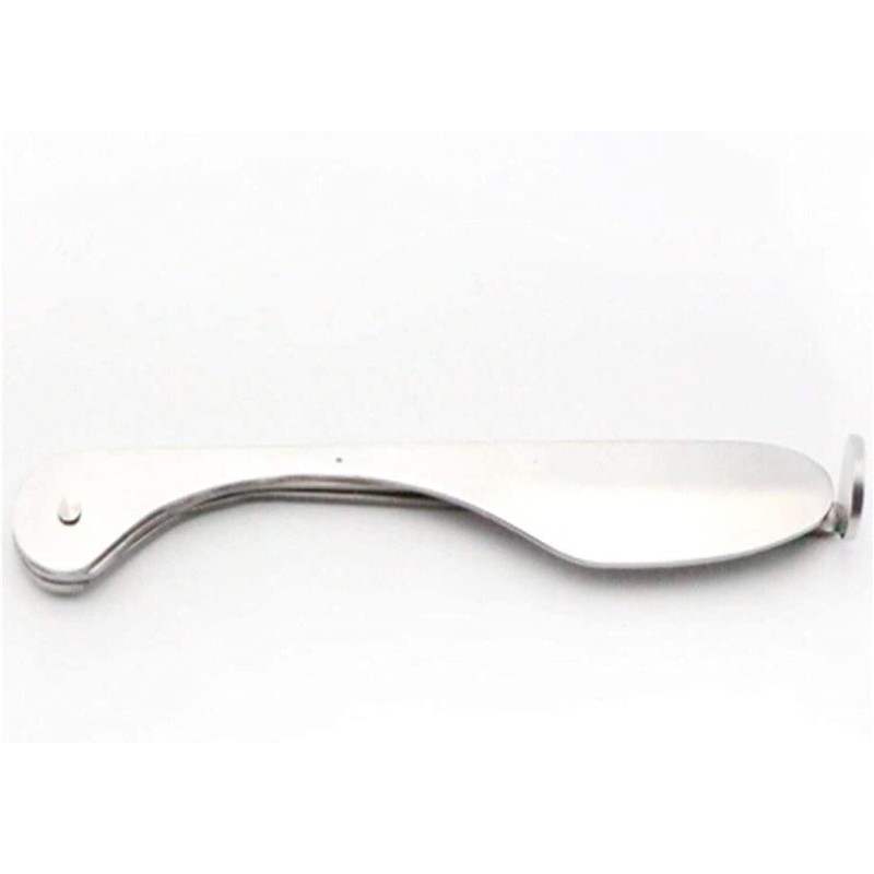 2Pcs Silver Pipe Tamper Tool Pipe Reamer Tool Stainless Steel