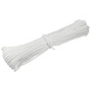 sourcing map 98Ft 1/3 inch (8mm) Polypropylene Rope, Diamond Braided