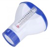 Pool Chlorine Dispenser Water Thermometer Floating Pond Thermometer Outdoor Swimming