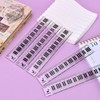 BAYTORY 5 Pcs Transparent Plastic Ruler 15cm, Small Rulers, Acrylic