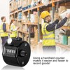 LICQIC 4-digit Clicker Counter, Handheld Counters, Tally Counter, for Counting,