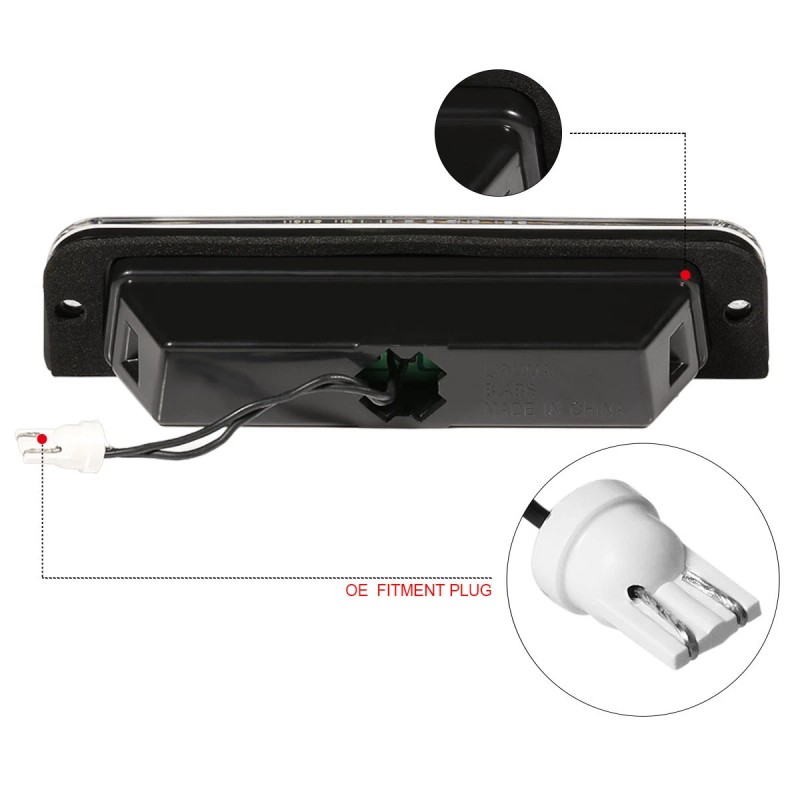 PM Performotor For 97-06 Jeep Wrangler Full LED Third 3RD