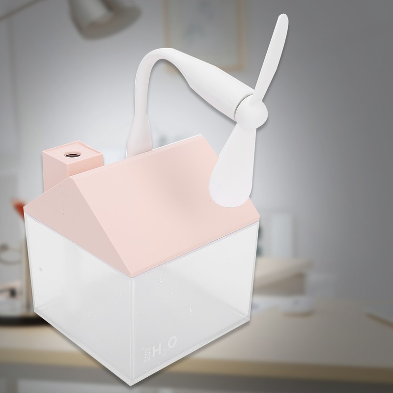 USB Humidifier House Shape 3-In-1 250ml Aroma Essential Oil Diffuser