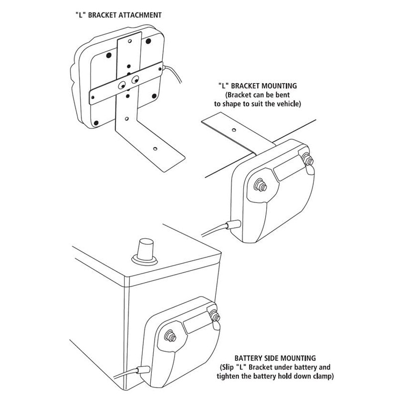 WirthCo 20090 Battery Doctor 75 Amp/100 Amp Battery Isolator ,