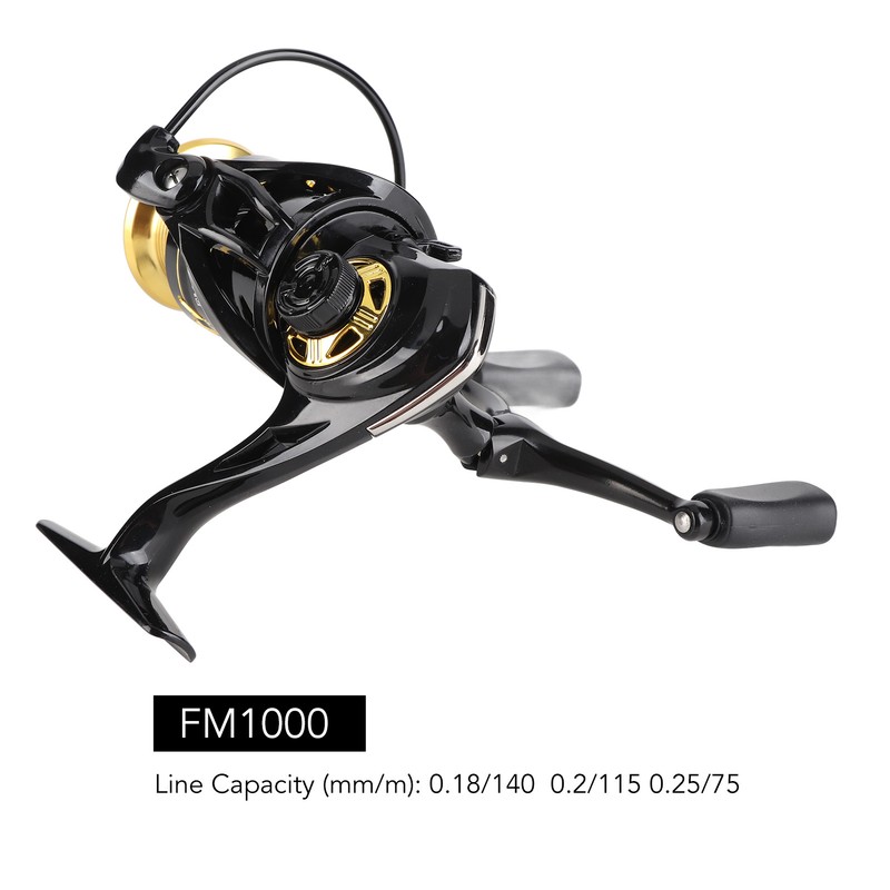 Fishing Reel Powerful Double Rocker Arm Metal Spinning Wheel for
