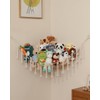 iKeelo Teddy Hammocks, Corner Toy Storage Net for Stuffed Animals,