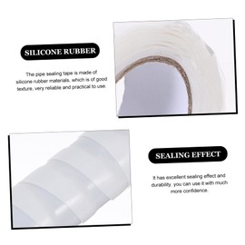 Ciieeo 2pcs Flex Rubberized Seal Tape for Home Repair Wide for Pipe Leaks Heating Joints and More Versatile for Ceramics