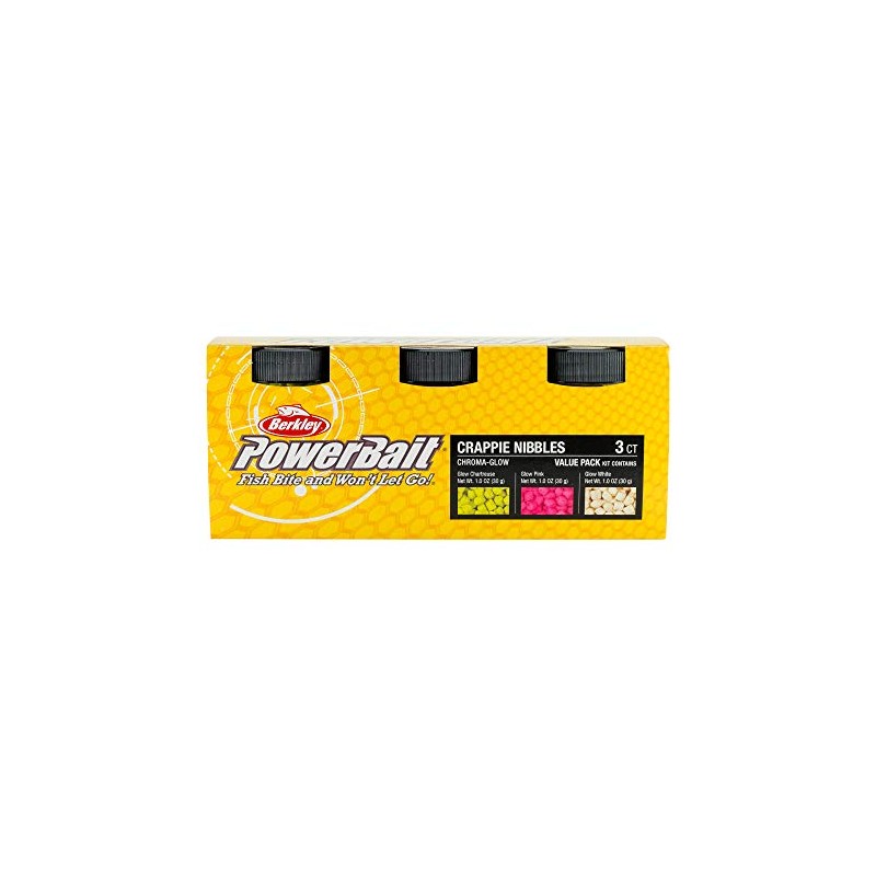 Berkley CNMP-AST1 PowerBait ChromaGlow Crappie Nibble Tool Assorted