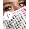 Natural Lash Clusters Wispy Eyelash Clusters Fluffy Cluster Eyelash Extensions