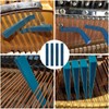 DMZK 8 Pieces Piano Tuning Kit Tools, Includes Tuning Band,