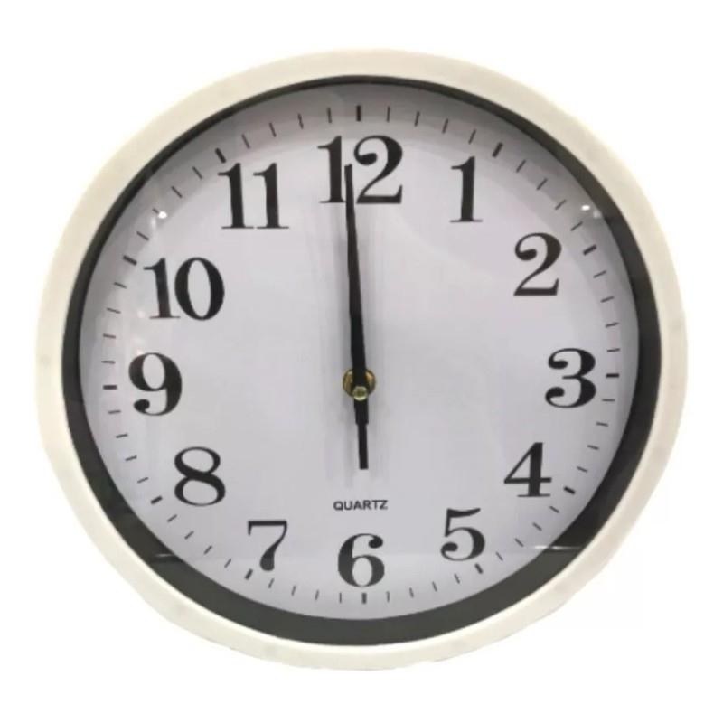 ArgenmexWatch Reloj De Pared Analógico Clasico Silencioso