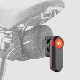 TUSITA - Soporte de clip para sillín de ciclismo (ranura grande) compatible con Garmin Varia RTL515, RTL510, RVR315