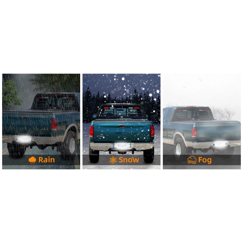 ErsatzProfiOnline for 1983-2011 Ford Ranger 2 x License Plate Lamp