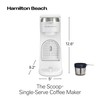 Hamilton Beach 47621 The Scoop Single Serve Coffee Maker &