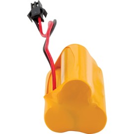 LITHONIA Lighting ELB B001 Rechargeable Nickel Cadmium Battery, 3.6 Volts, 900 mAh, Yellow