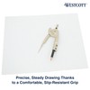 Westcott Nickel-Plated Ball Bearing Compass with Pencil, Back-to-School, School Supplies,