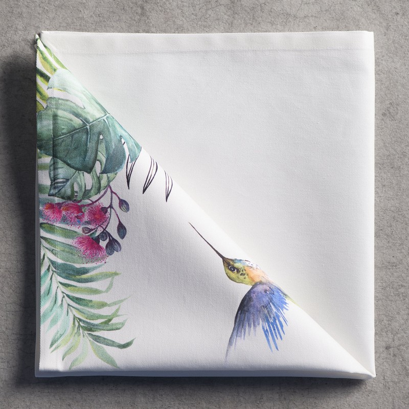 Maison d' Hermine Tropiques 100% Cotton Set of 4 Napkins