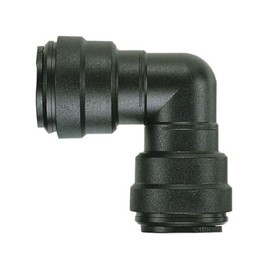 John Guest 12mm Equal Elbow Push-Fit Pipe Connector – Quick Connect Fitting for Water & Air Systems (Pack of 10)