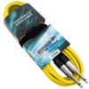 Keepdrum GC 004 YW Yellow 6 m Instrument Cable Jack