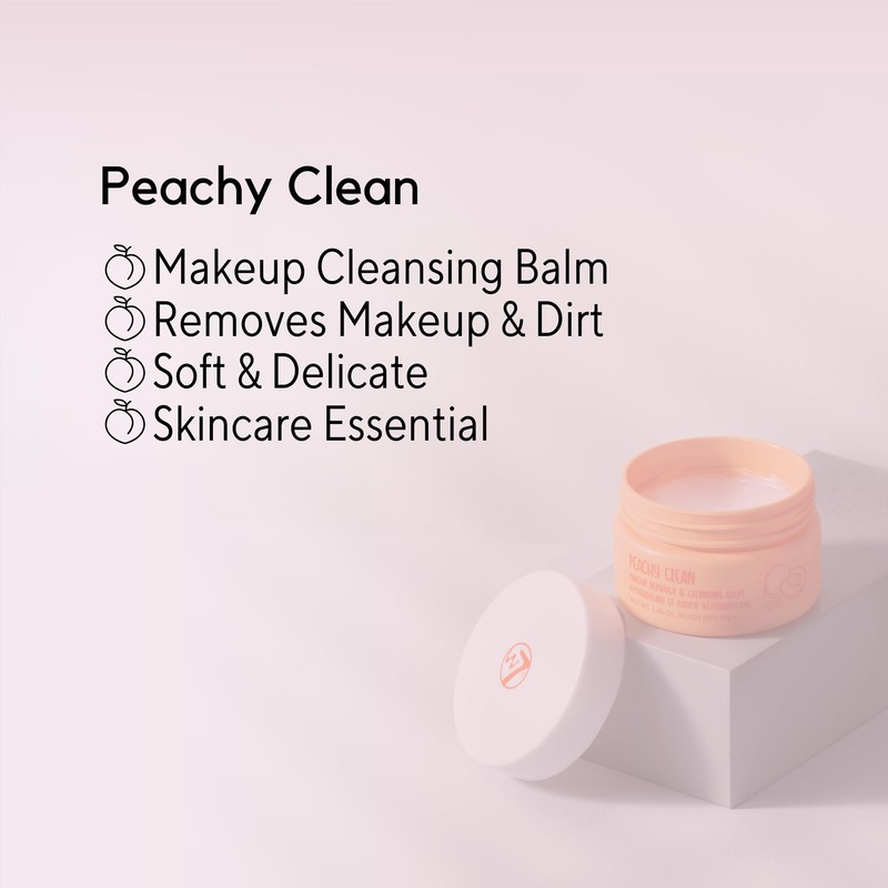 W7 Extra Peachy Clean - Makeup Cleansing Balm & Makeup