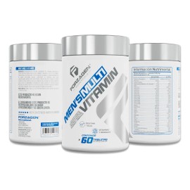 Forzagen Essentials Mens Multivitamin 60 Tabs | Vitaminas Sabor Sin sabor