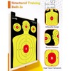 17x25 Inch Silhouette Shooting Target Paper-High-Visibility Reactive Target for Indoor