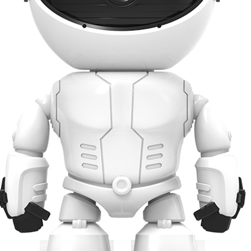 Robot Shape Wireless WiFi Camera 1080P HD Video 2 Way